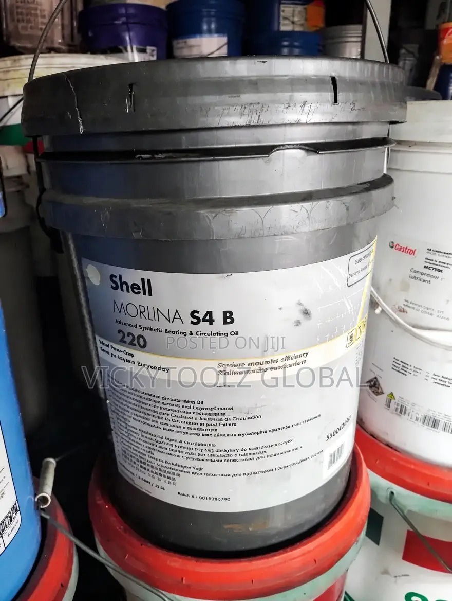 Shell Morlina S4 B Advanved Synthetic Bearing and Circulating Oil 20l