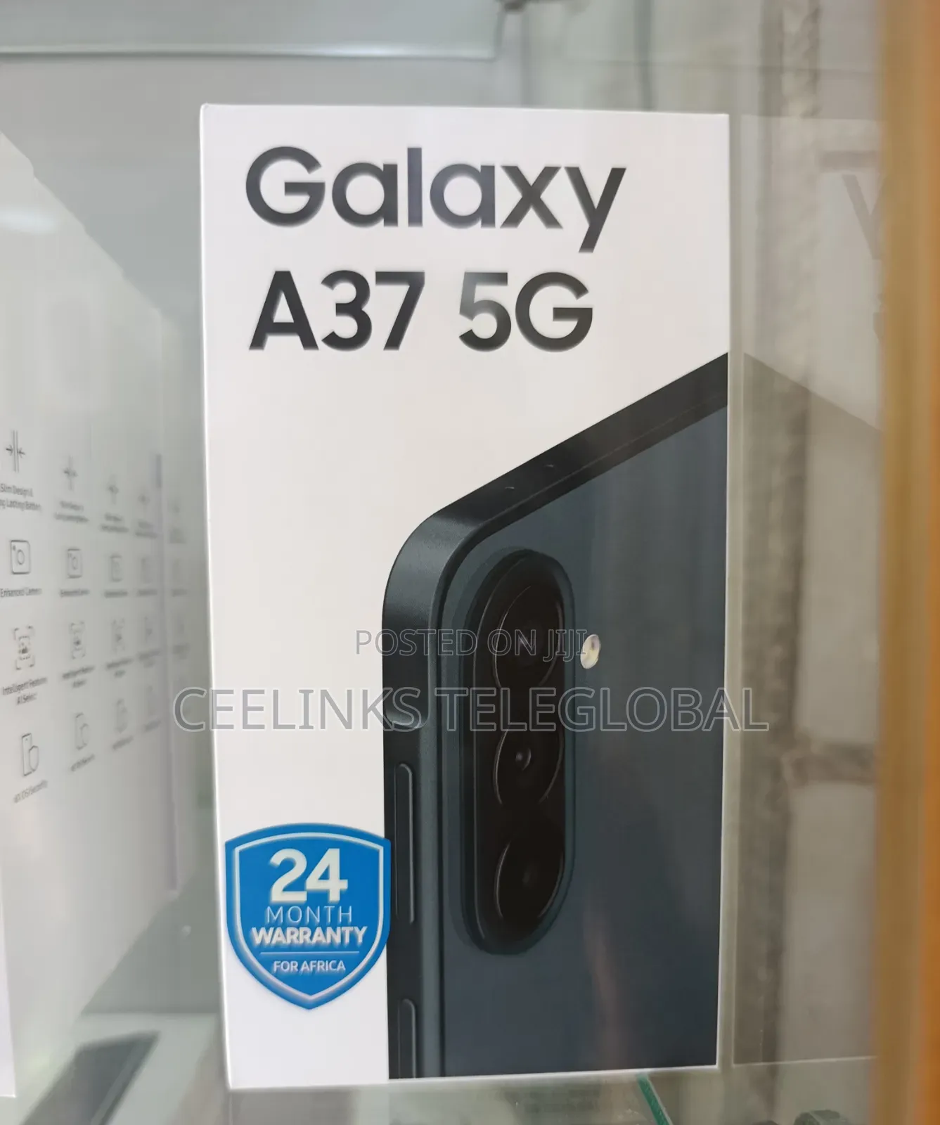 New Samsung Galaxy A37 256 GB Black