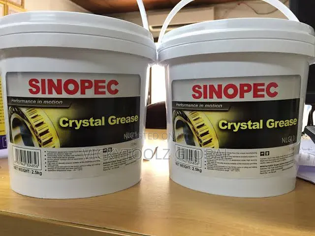 Sinopec Crystal Grease Nlgi 3 Multipurpose Lithium Grease (2.5kg)