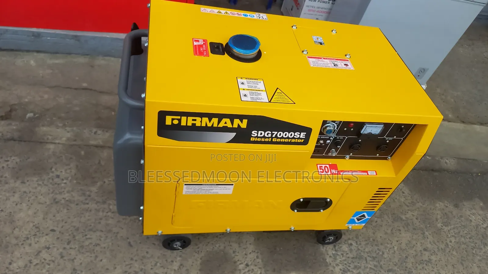 Firman Heavy Duty Diseal Soundproof Generator 7.5kva 3 Year's Warranty