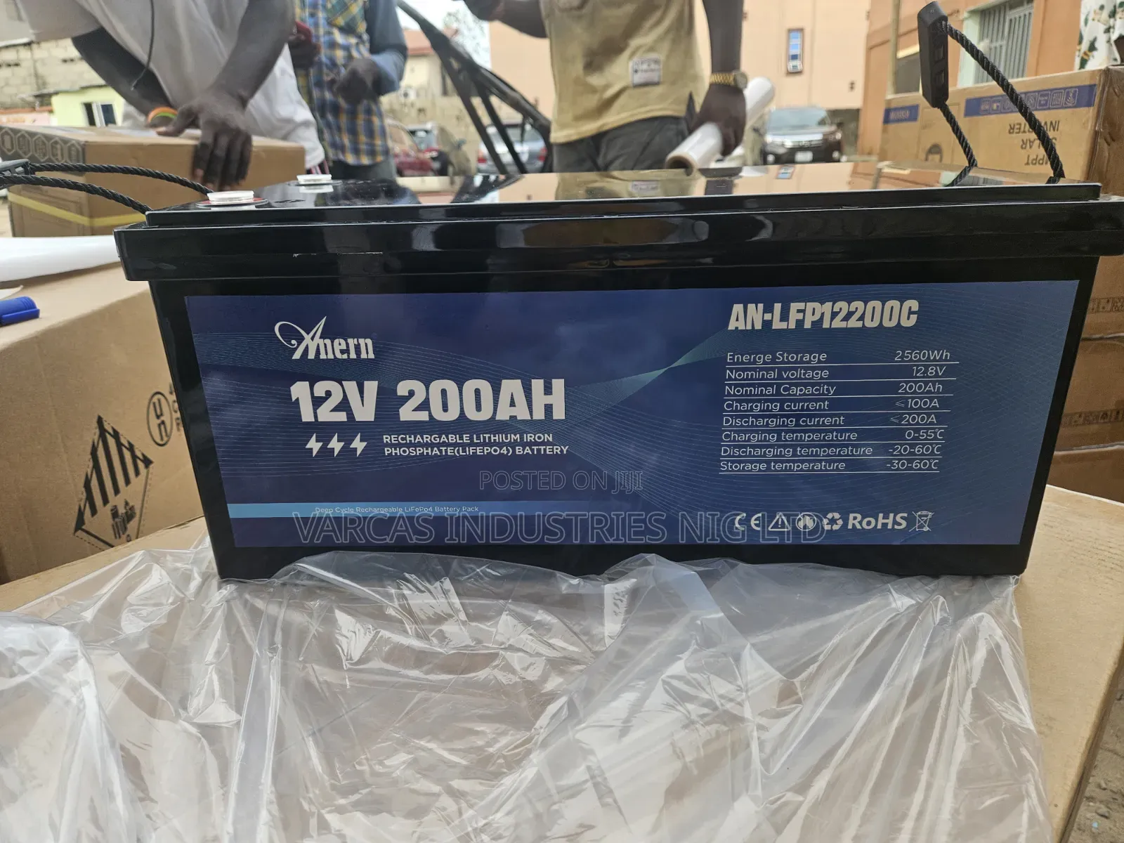 Anern 12v 200ahps Lithium Battery