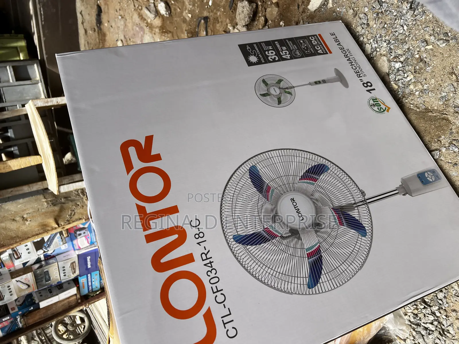 Lontor Rechargeable Fan