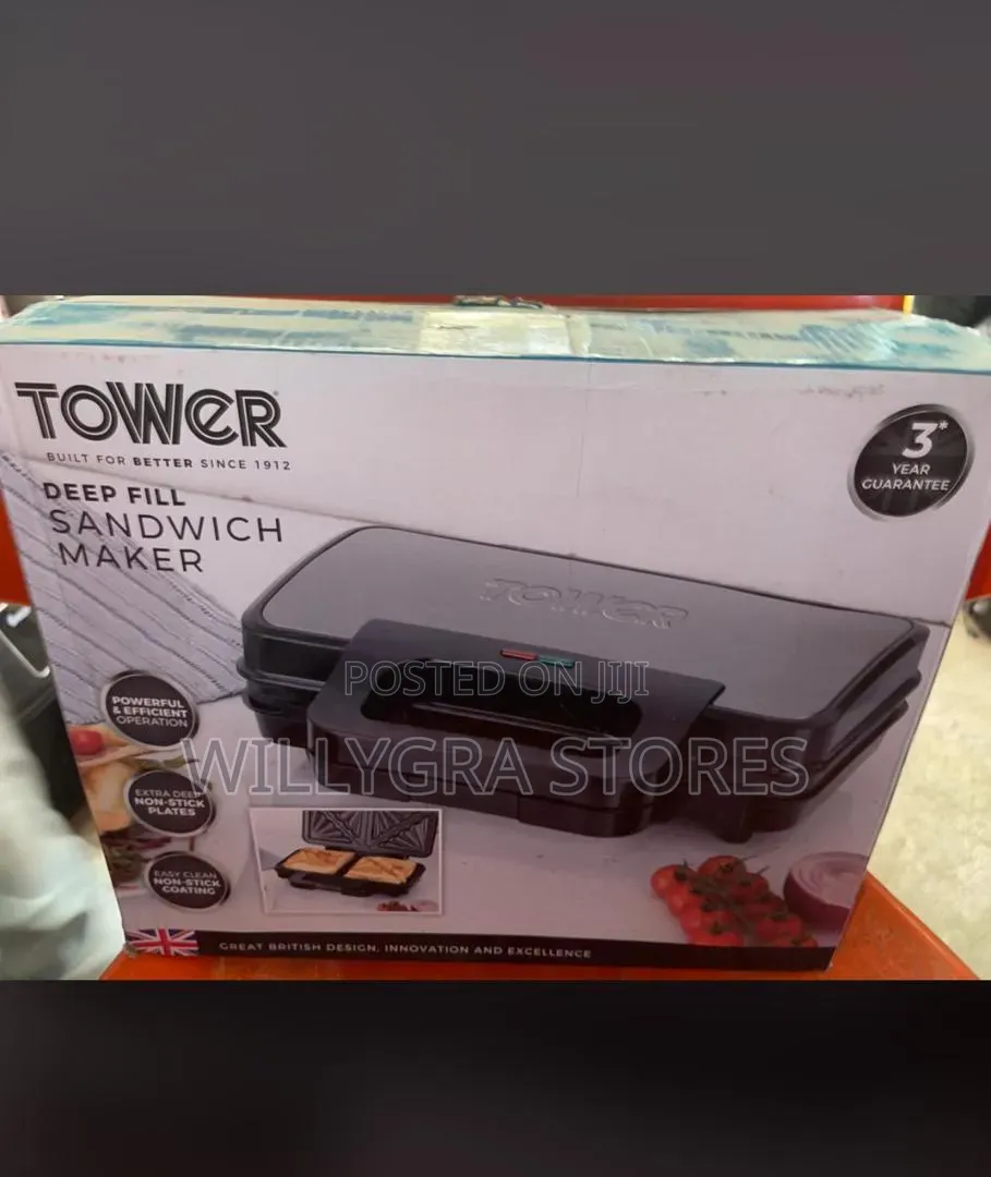 Tower Deep Fill Sandwich Maker - 900w
