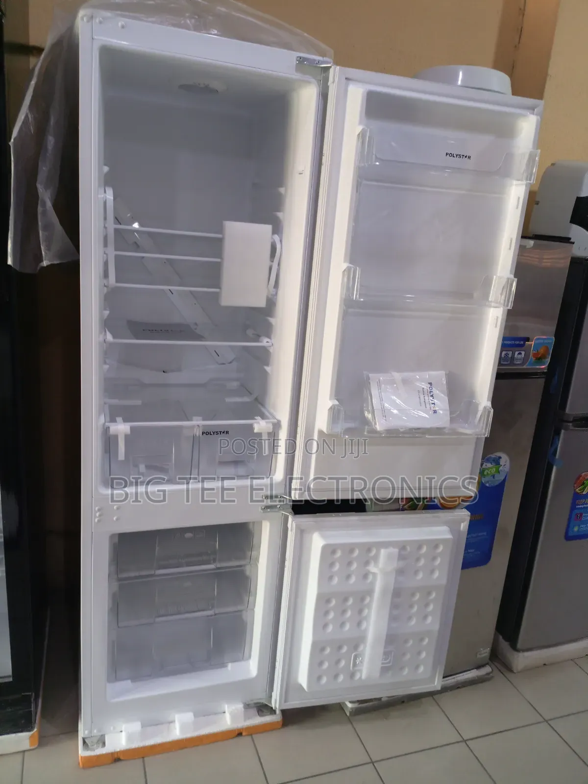 Polystar Cabinet Inbuilt Fridge and Freezer