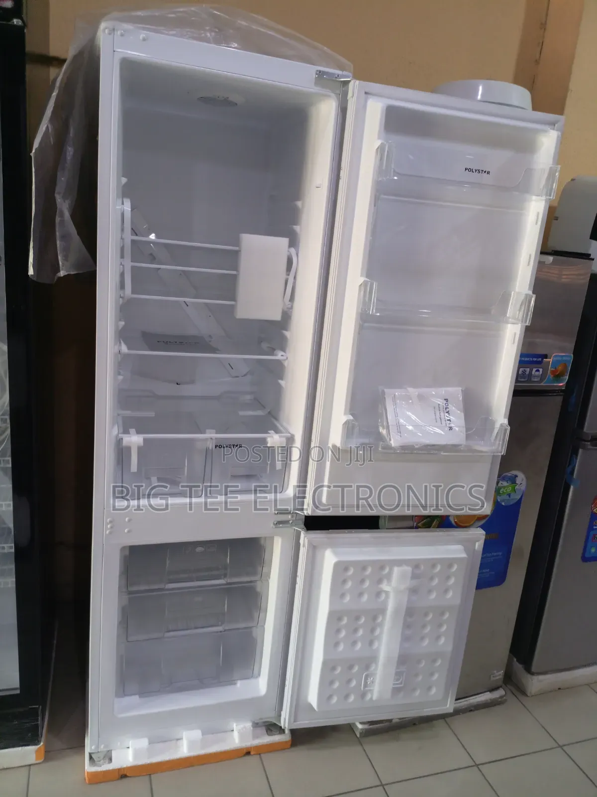 Polystar Cabinet Inbuilt Fridge and Freezer