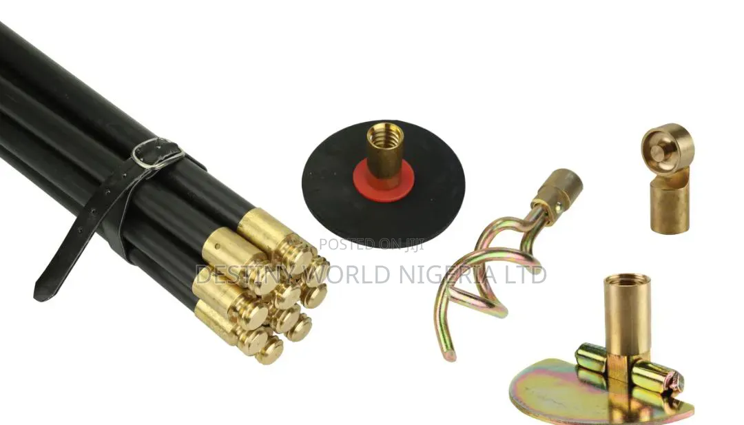 Drain Clean Rod Set (Black)