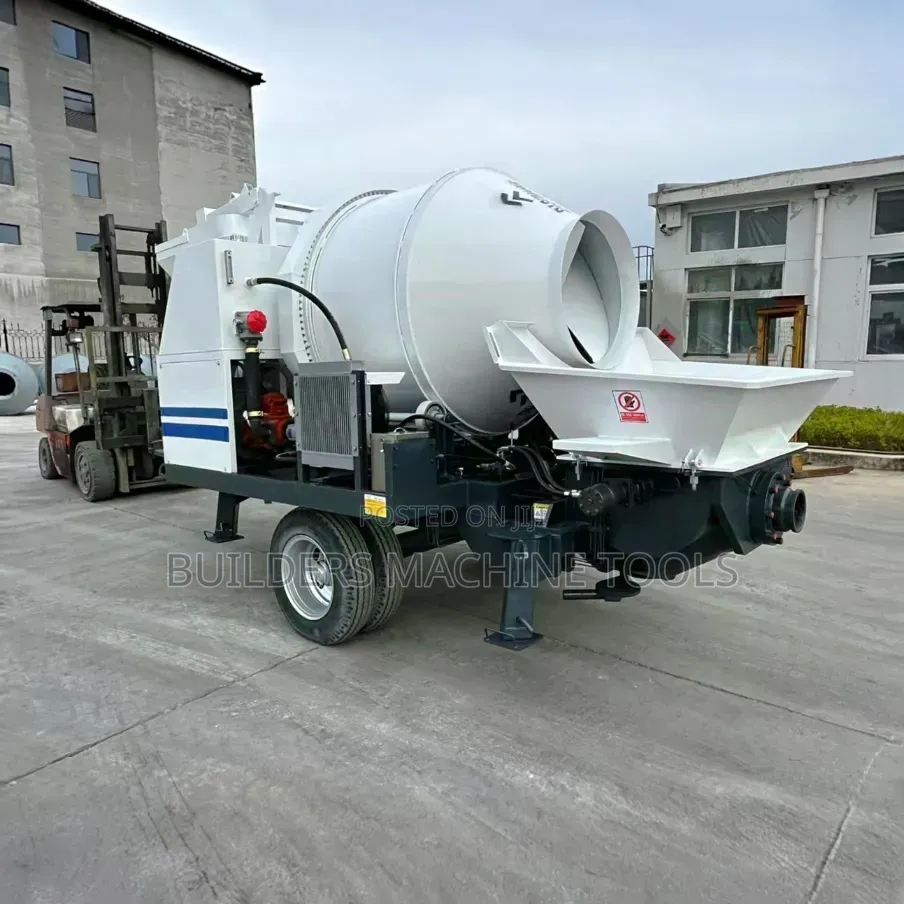 Concrete Mixer With Concrete Pump 50 Cubic