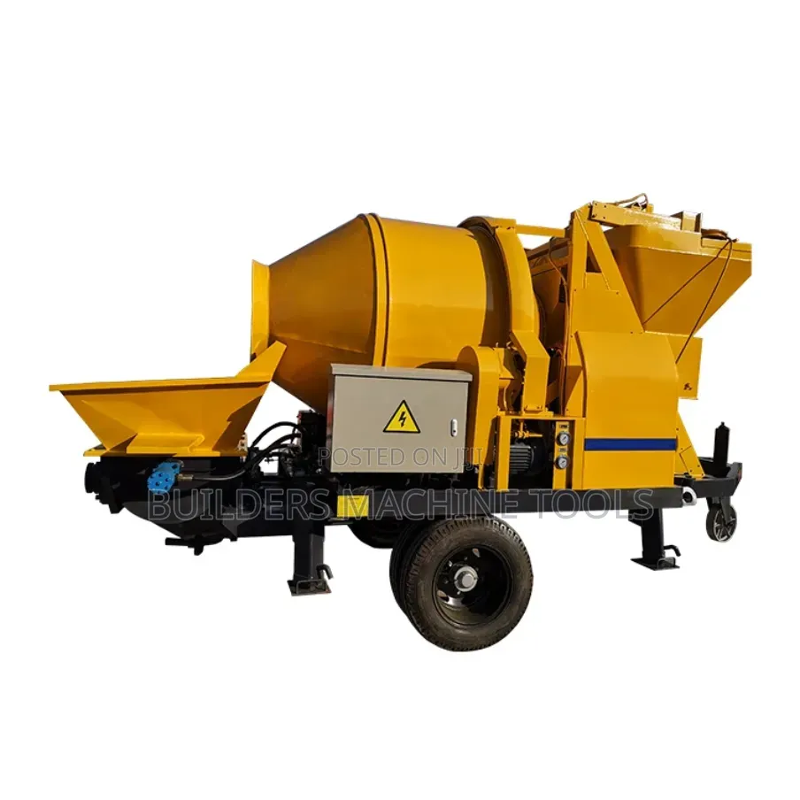 Concrete Mixer With Concrete Pump 50 Cubic