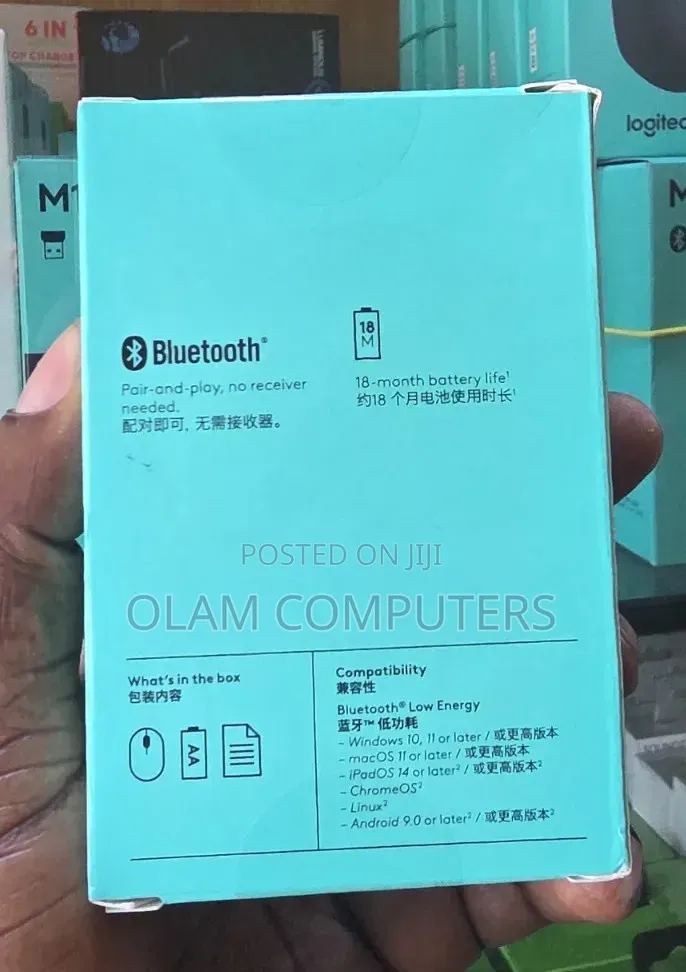 Logitech M240 Silent Bluetooth Wireless Mouse