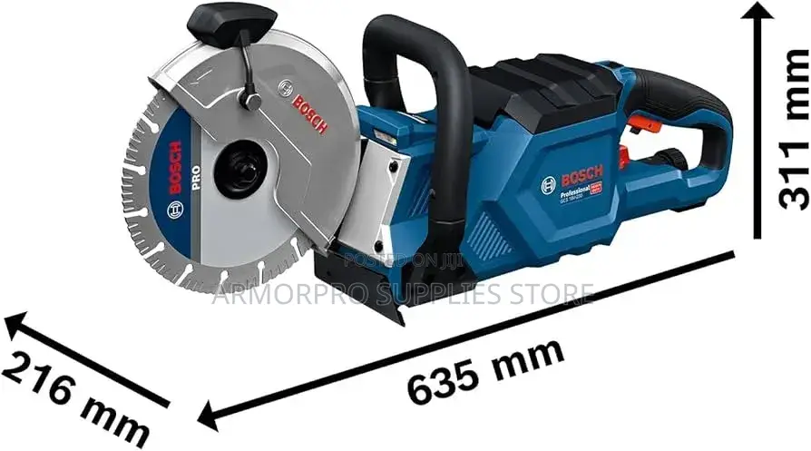 Bosch Professional GCS 18v-230 18v Brushless 9-Inch Cutoff Saw.