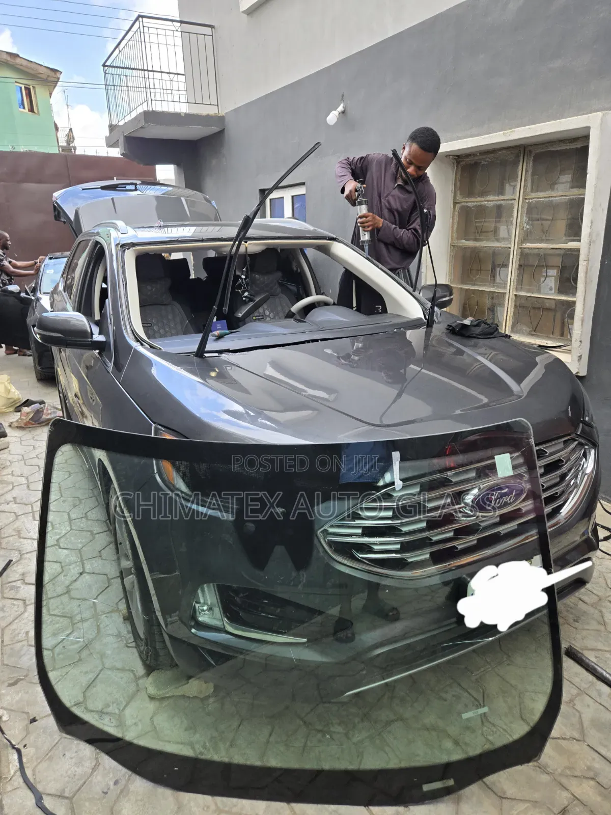 2020 Ford Edge Windscreen Glass Available Installed at Chimatex