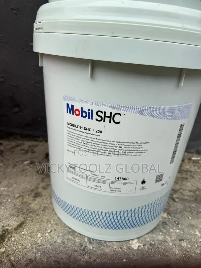 Mobil SHC Mobilith SHC 220 Ep Synthetic Grease 16kg
