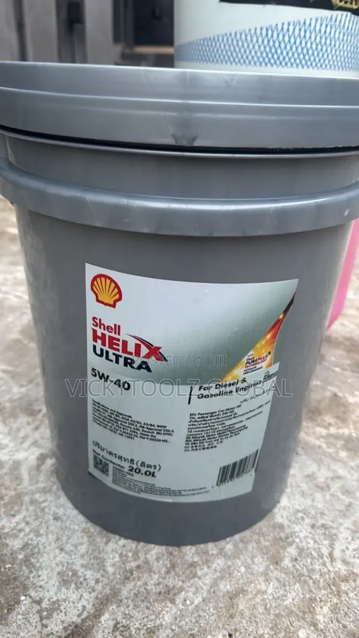 Shell Helix Ultra 5w-40 Top Tier Fully Synthetic Engine Oil 20l