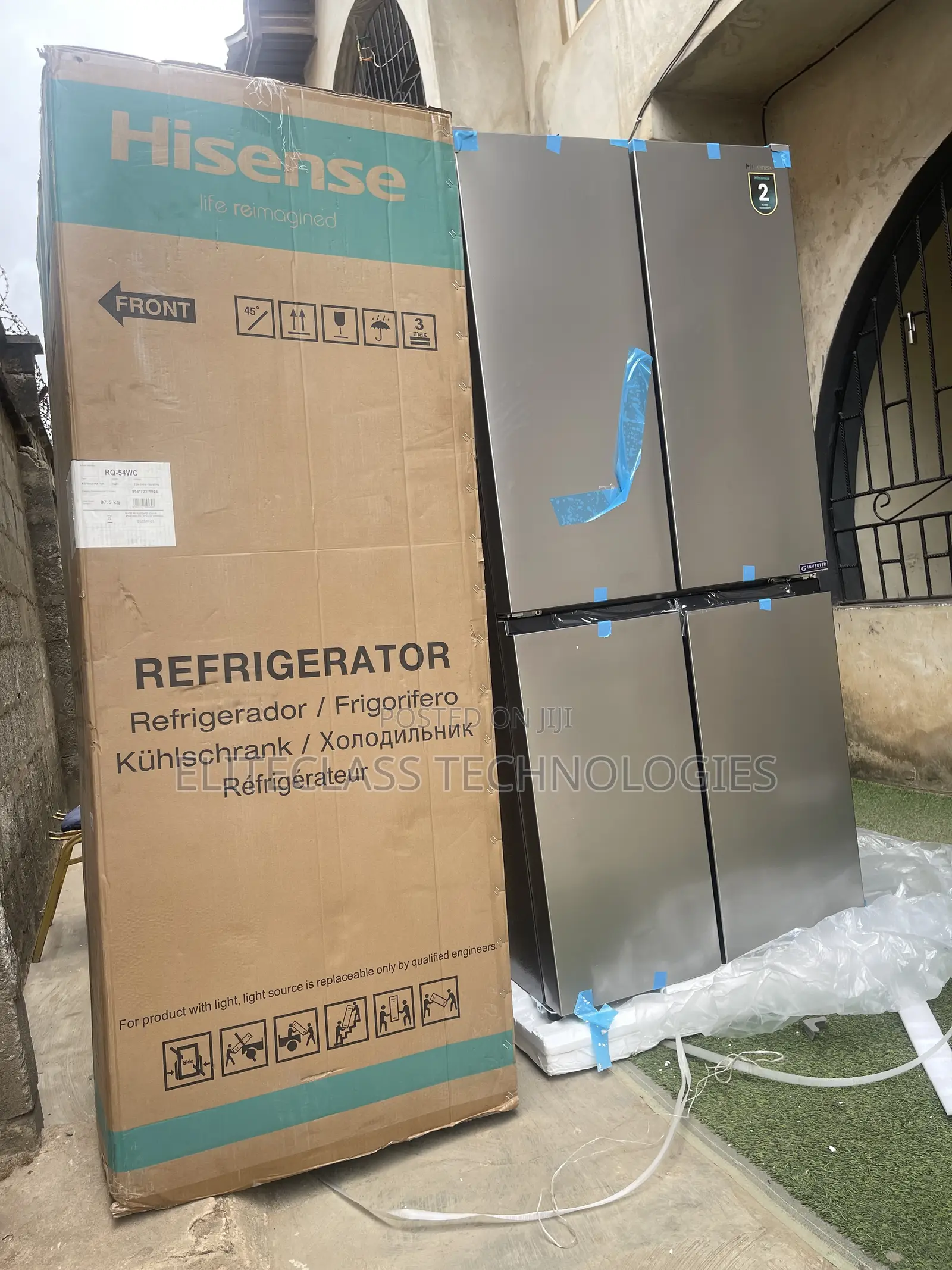 Hisense Ref-54ws Home Refrigerator 392 Litres