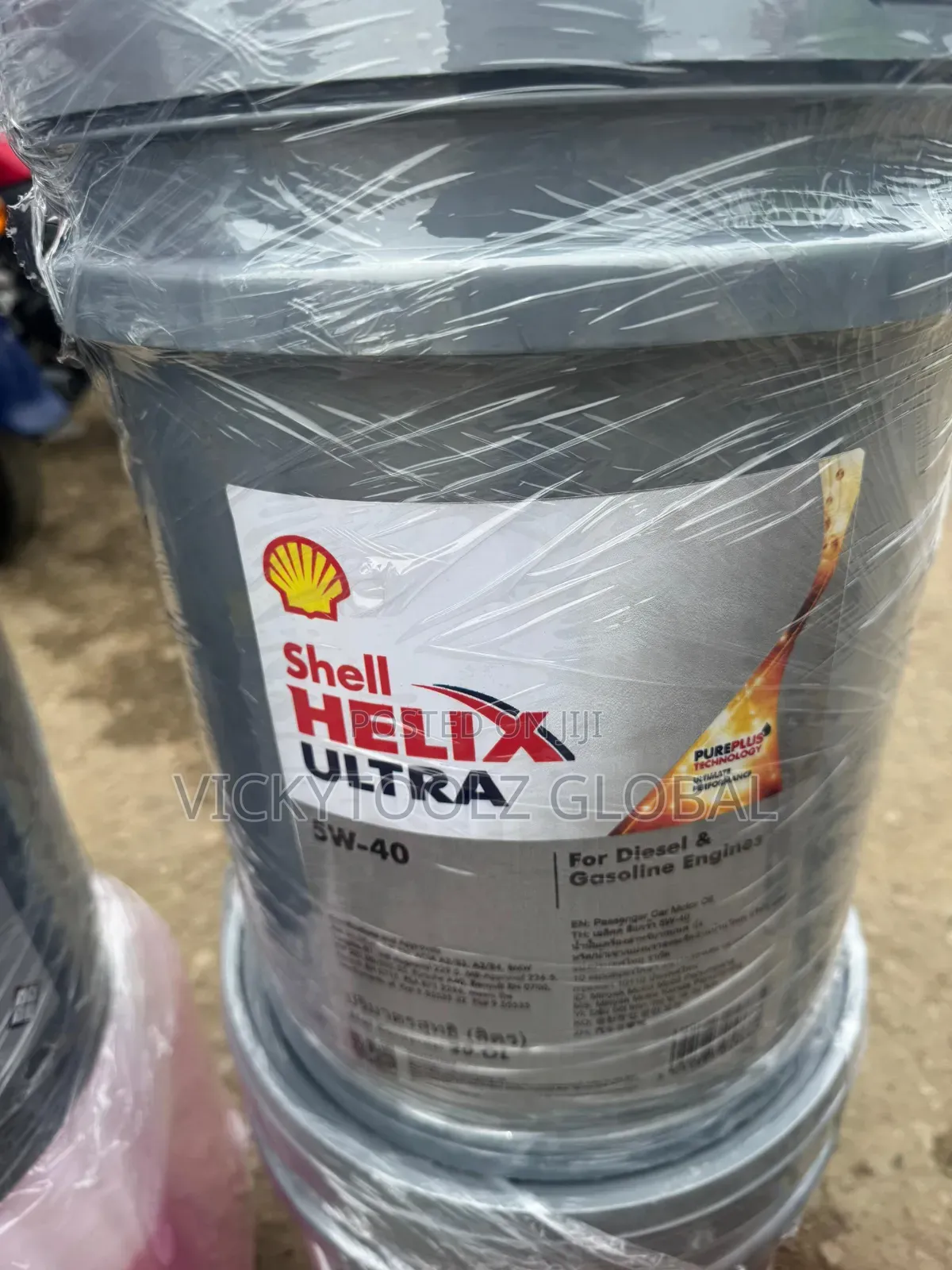Shell Helix Ultra 5w-40 Synthetic Engine Oil 20l