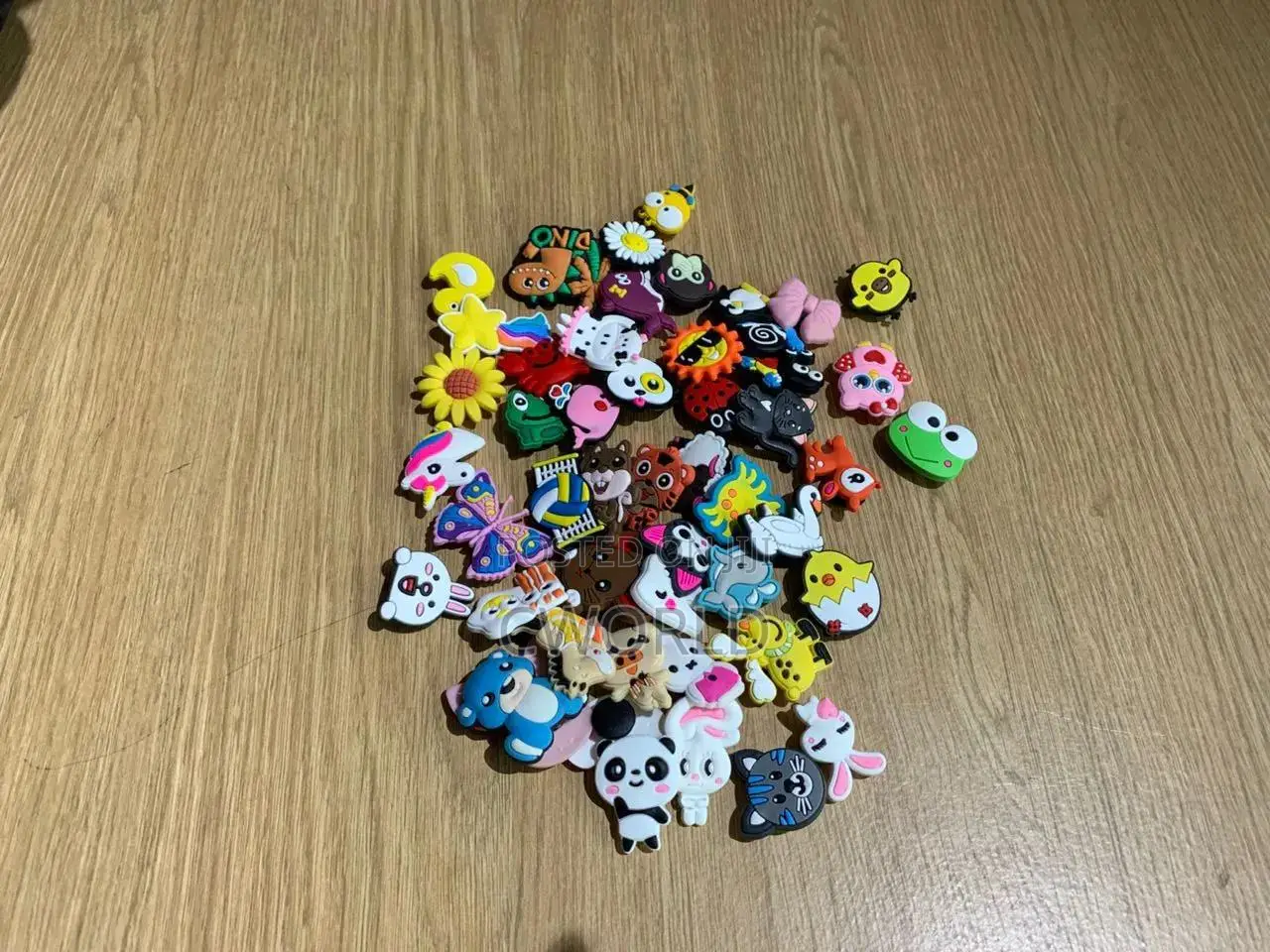 Assorted Cartoon Shoe Charms