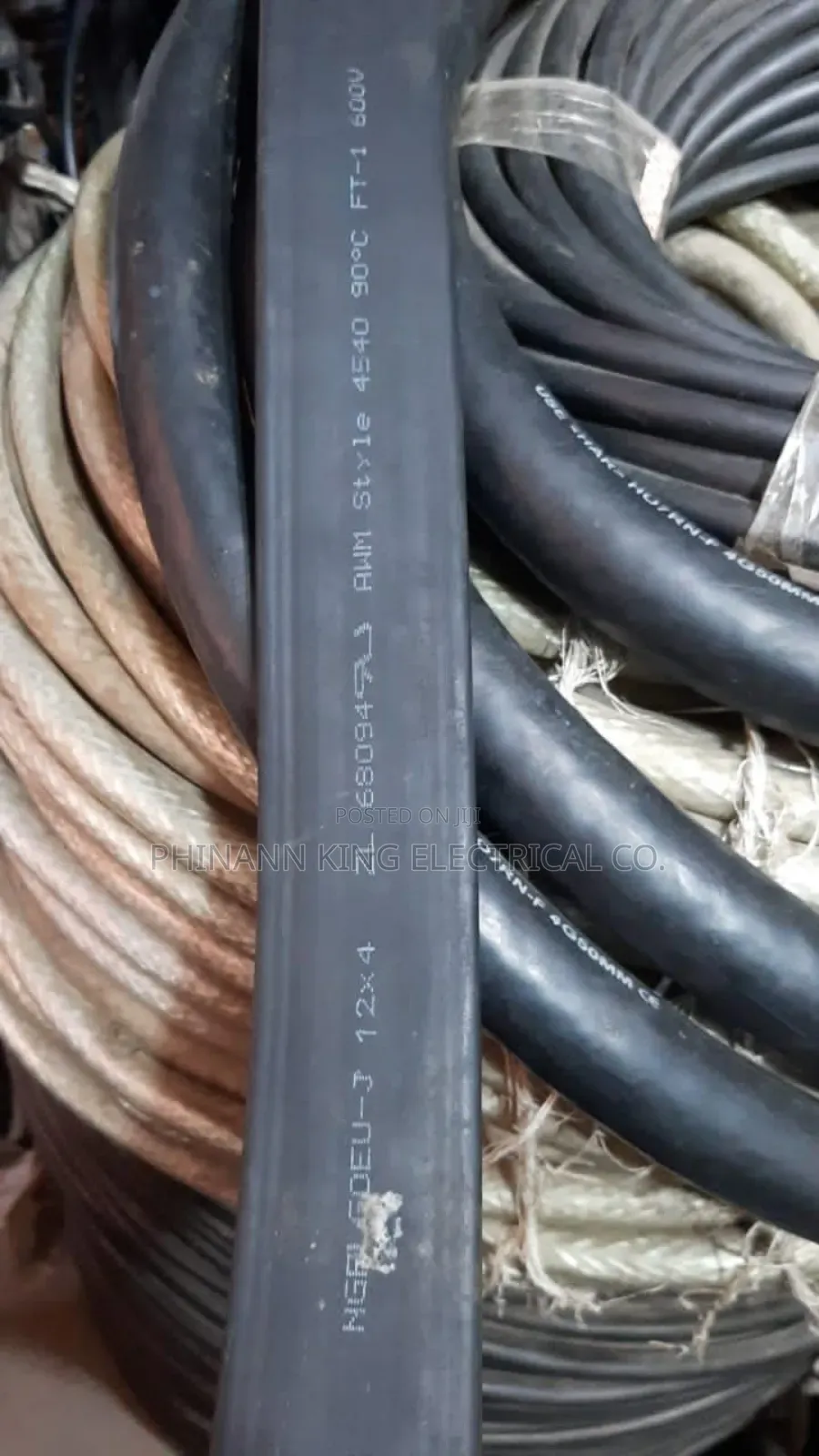 Crane Flat Wire 4mm 12core Full Gauge Pure Copper