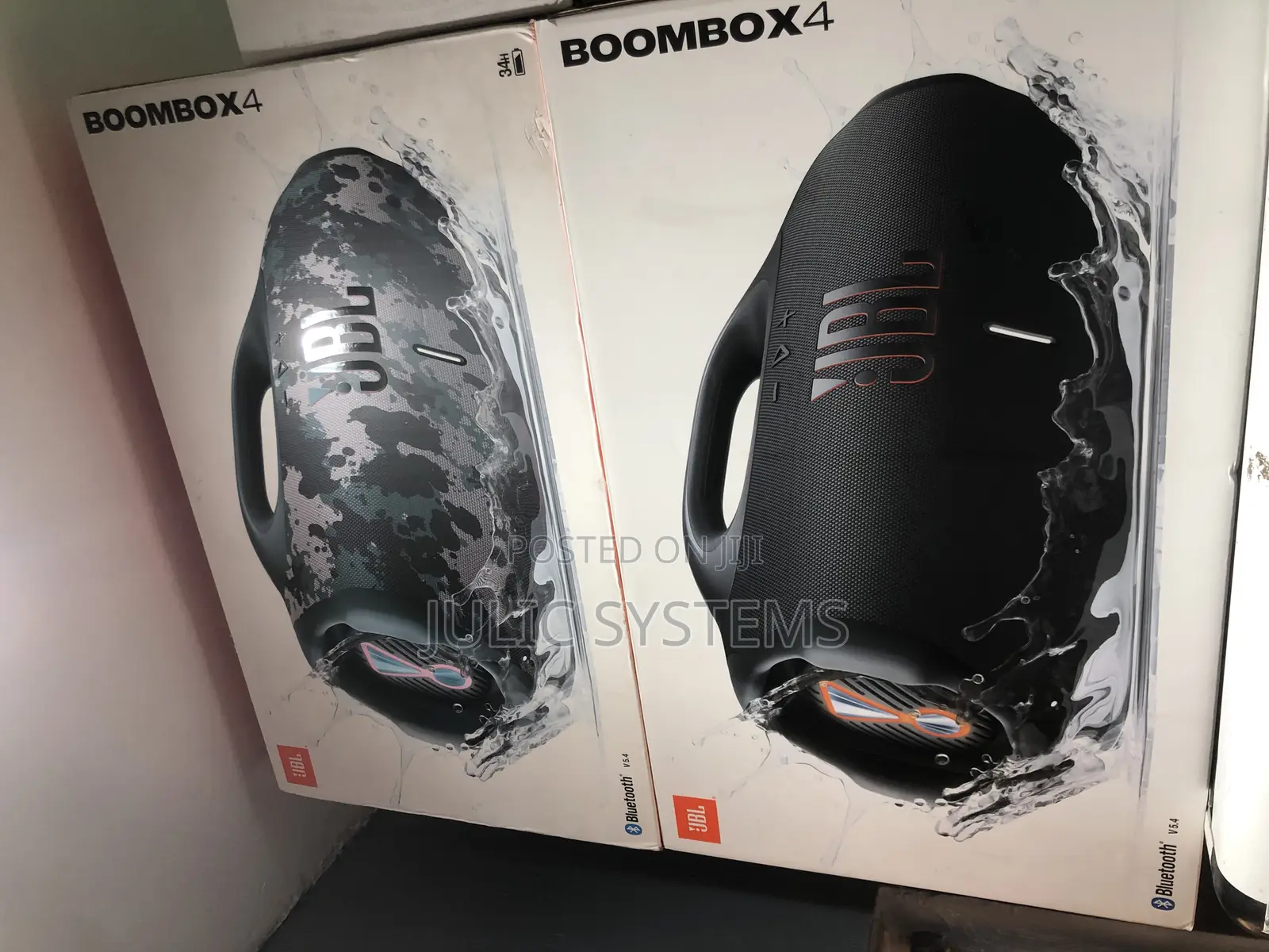 JBL Boombox 4 Portable Waterproof Bluetooth Speaker