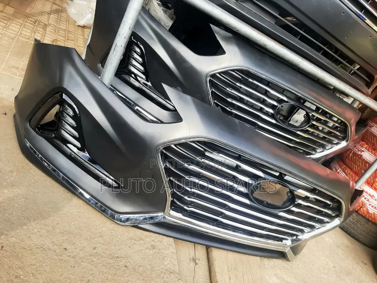 Complete Front Bumper Sonata 2018 Normal