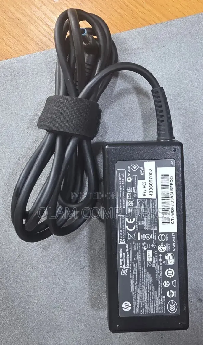 Hp - 65w Blue Pin Adapter
