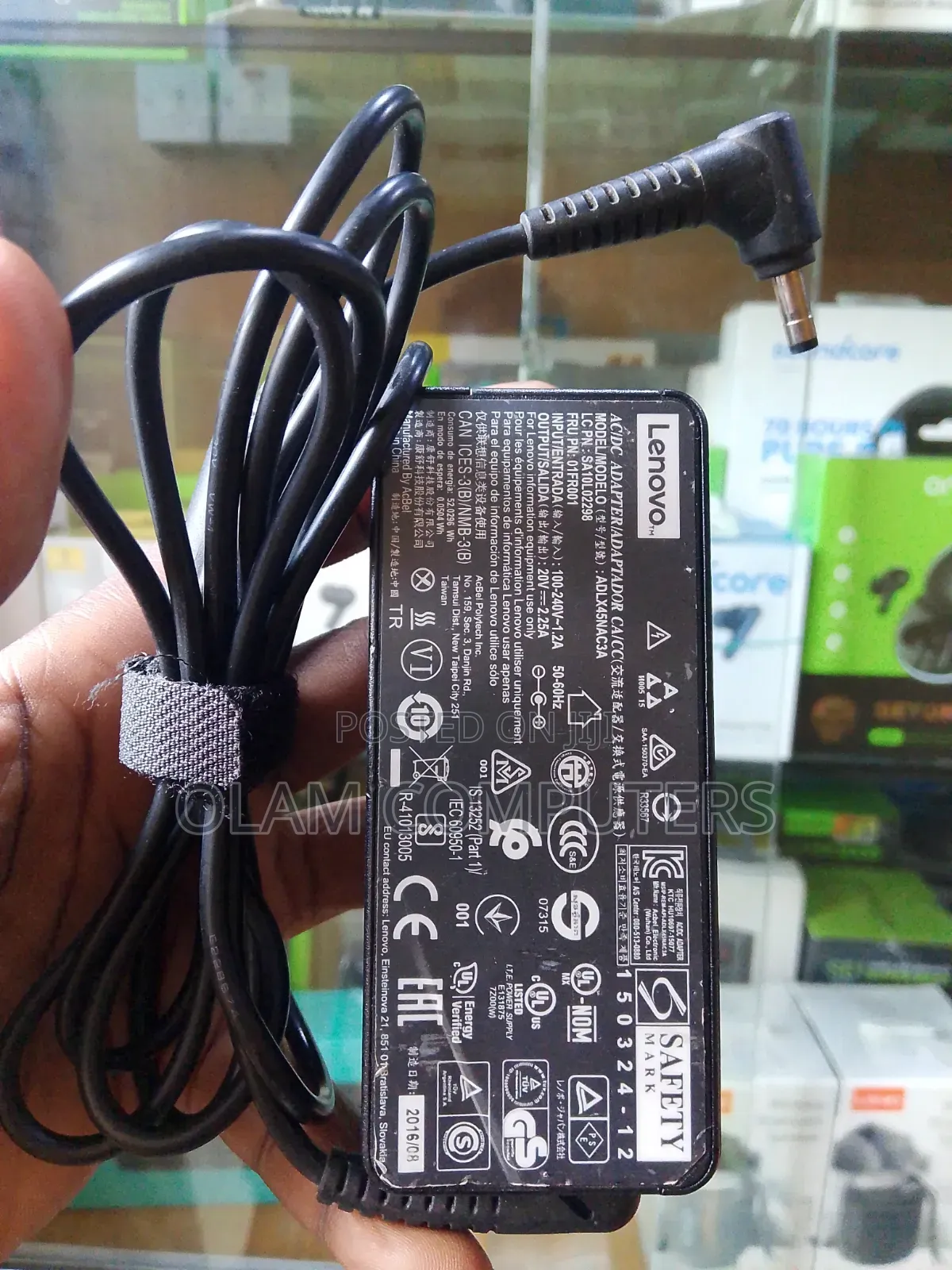 Lenovo 45w Small Pin Adapter