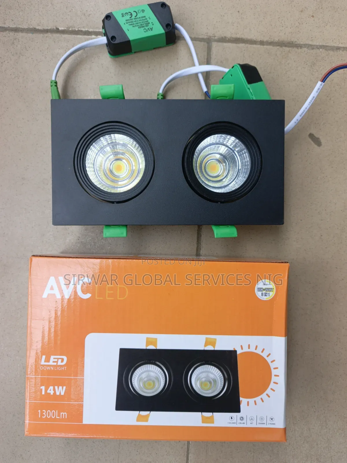 Double Spot Light 2 in 1 Pop Light Avc