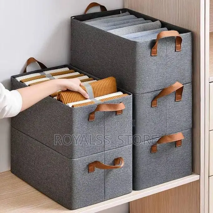 Foldable Sturdy Jeans Storage Box Jeans Organizer