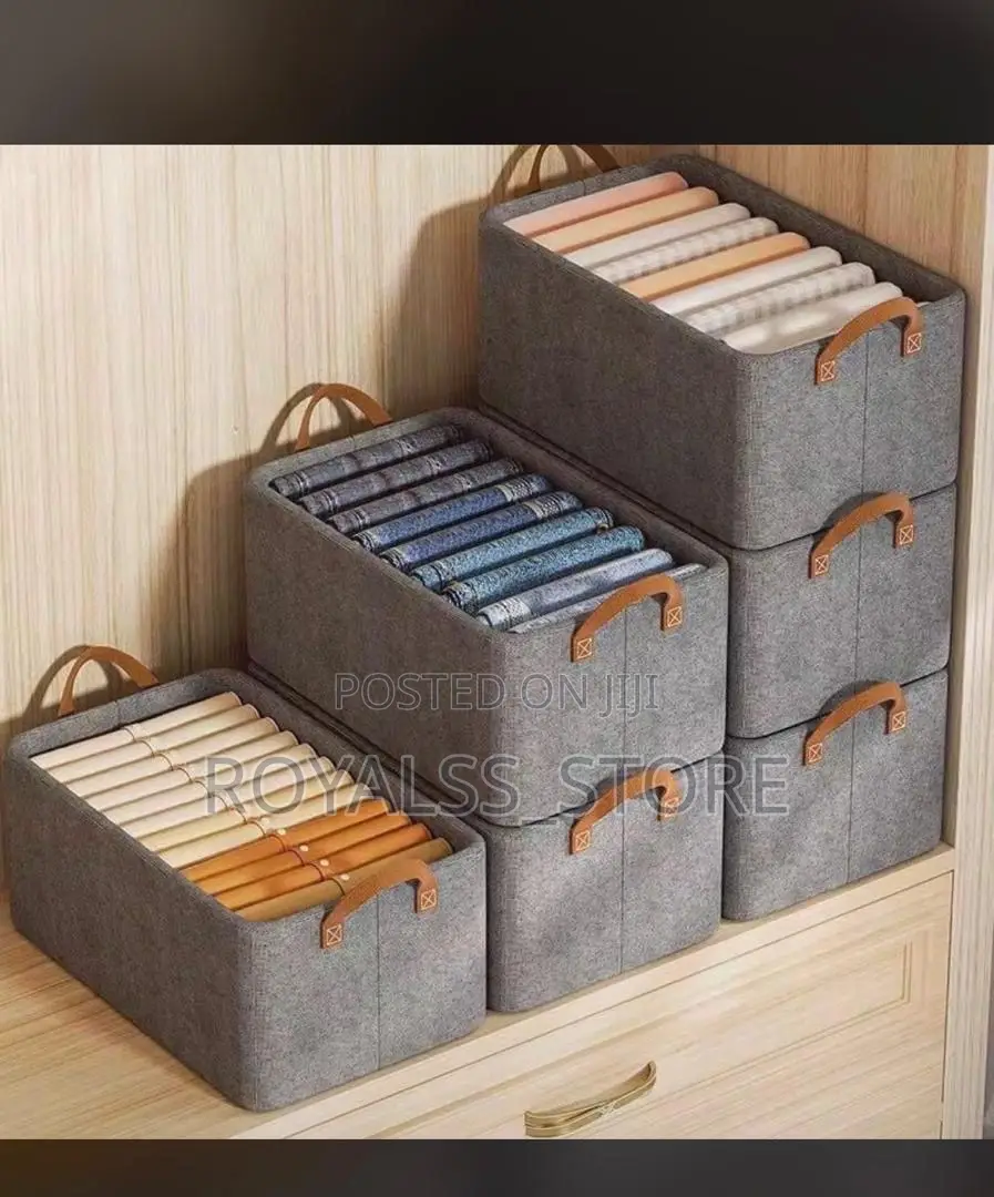 Foldable Sturdy Jeans Storage Box Jeans Organizer