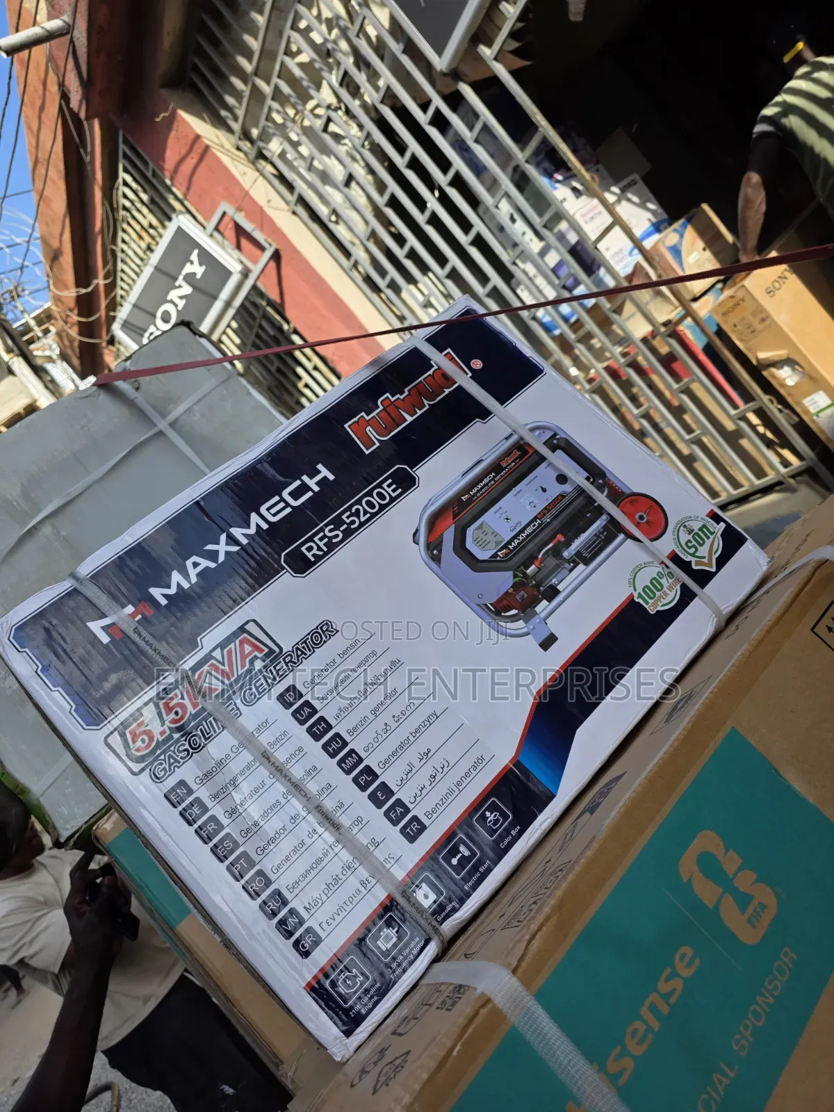 《》A Brand New Maxmech Petrol Generator 5.5kva 100% Copper Coil