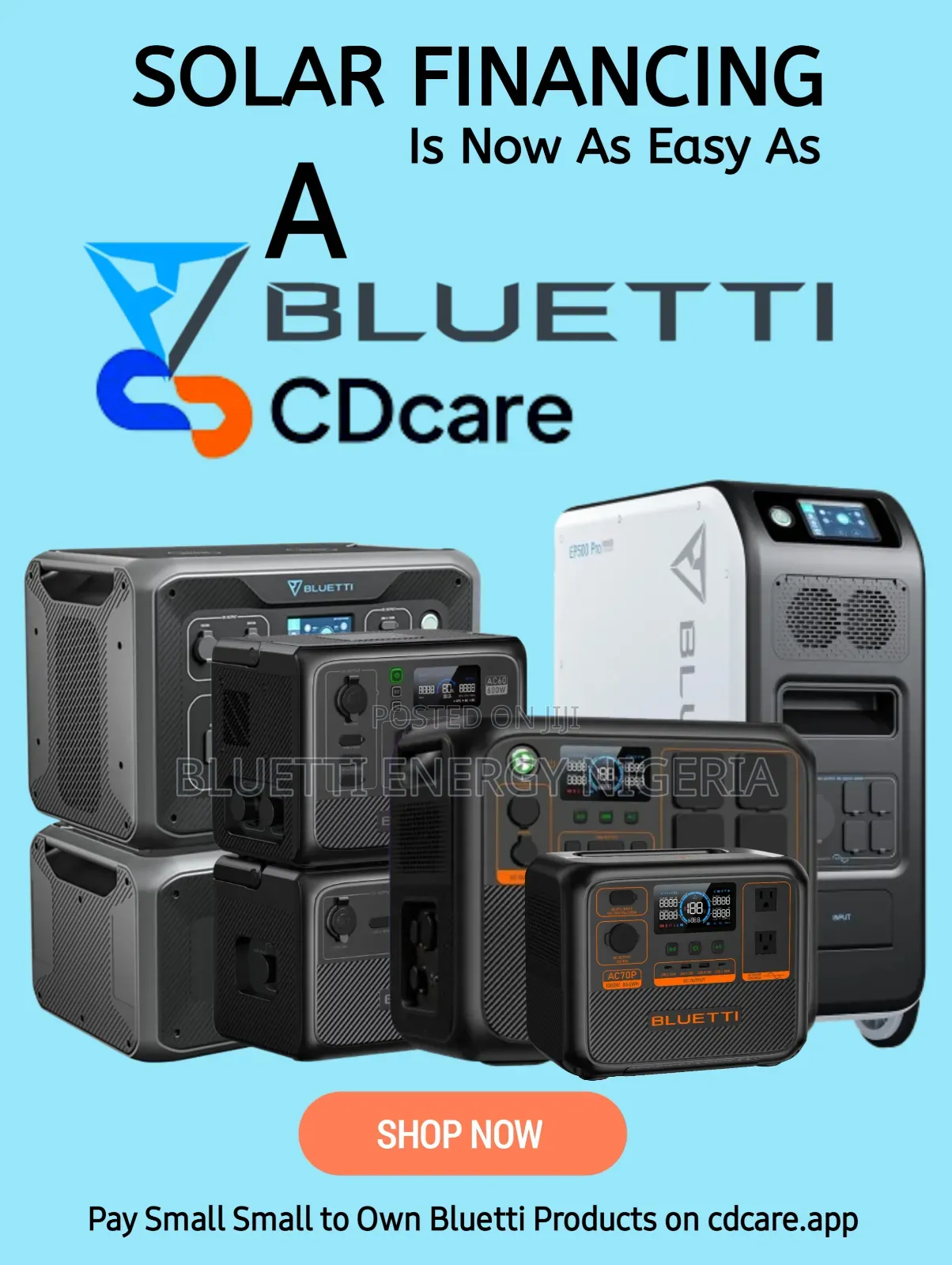 Easybuy for Bluetti Power Stations on Cdcare.App