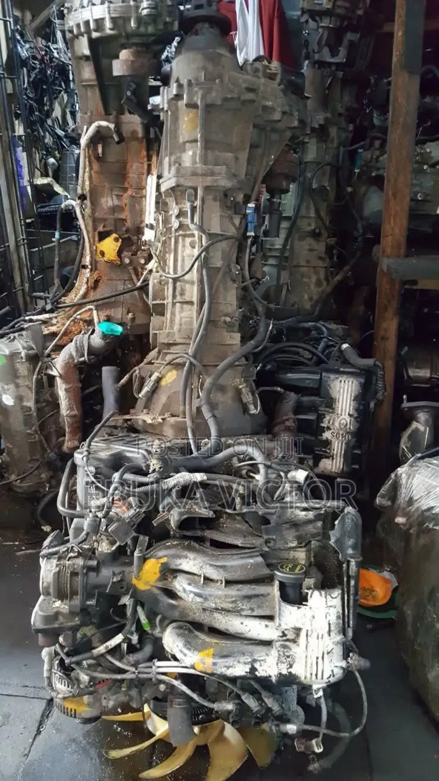 Engine and Gearbox Ford Explorer 2008 With 4x4 Transmission