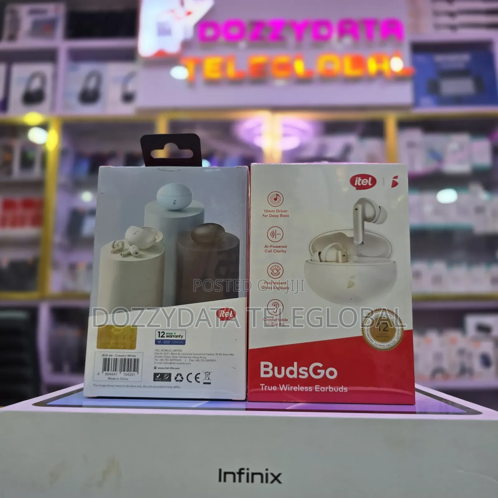 Itel Buds Go True Wireless Earbuds
