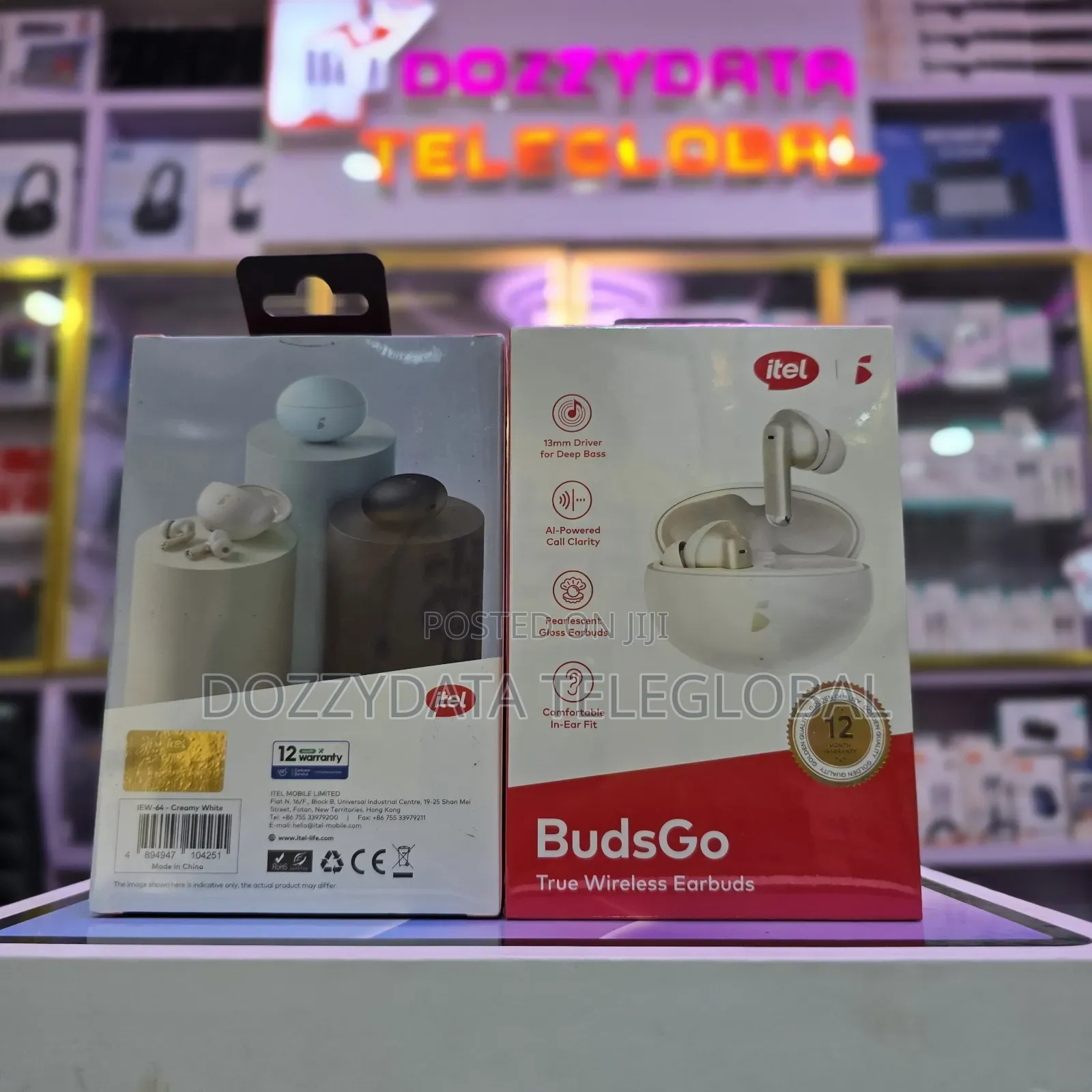 Itel Buds Go True Wireless Earbuds