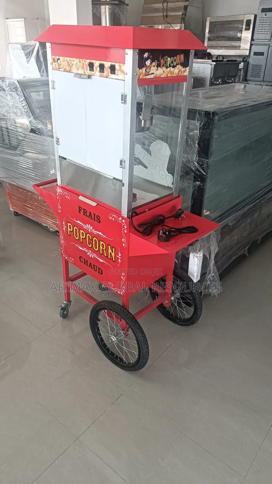 Popcorn Machine With Cart