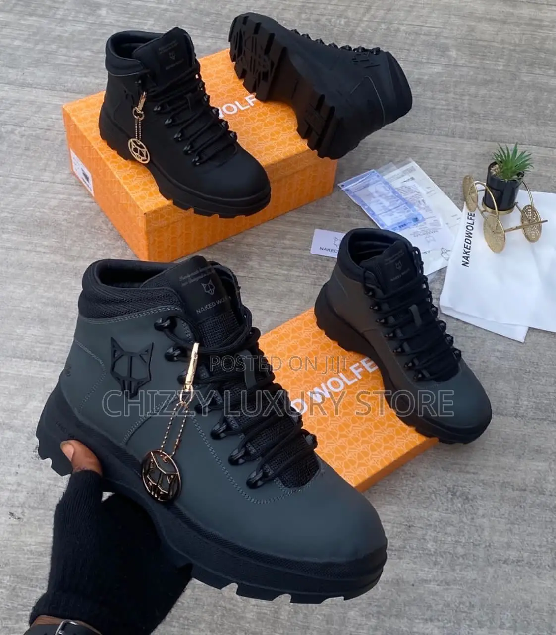Naked Wolfe Quality Luxury Men Sneakers
