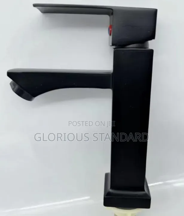 Single Tap Black and Chrome Complete Brass
