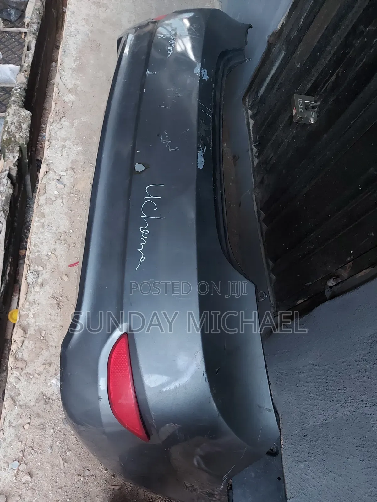 Hyundai Accent Complete Back Bumper 2012