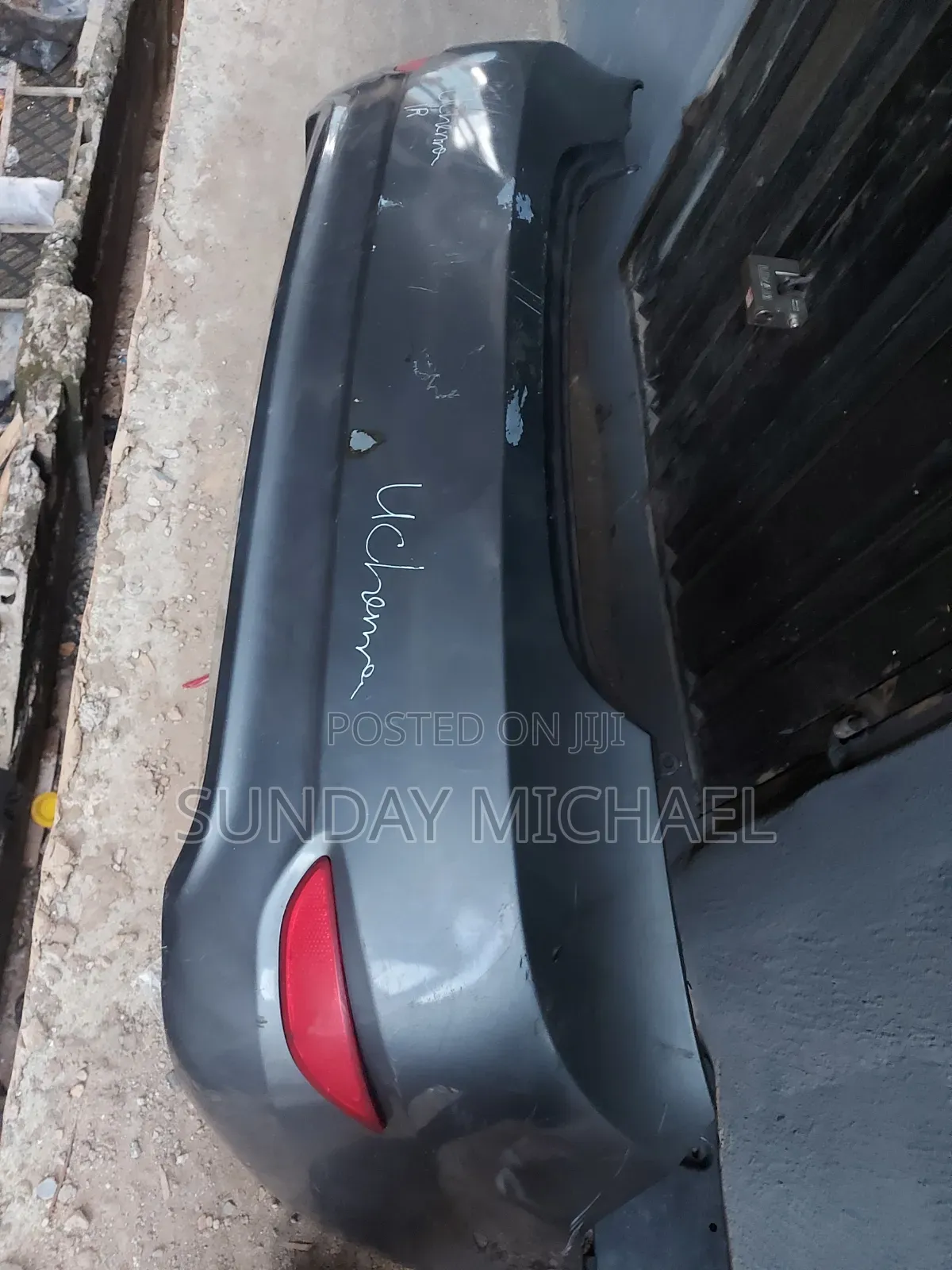 Hyundai Accent Complete Back Bumper 2012