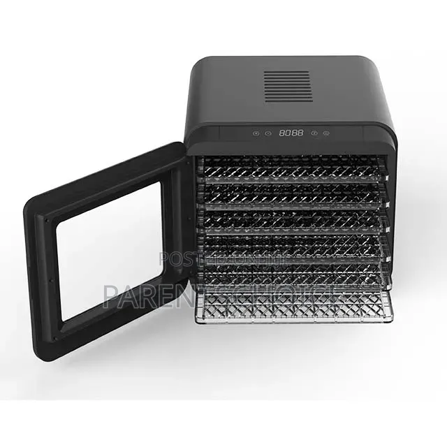 6 Trays Hot Air Drying Heat Digital Electric Food Dehydrator Machine
