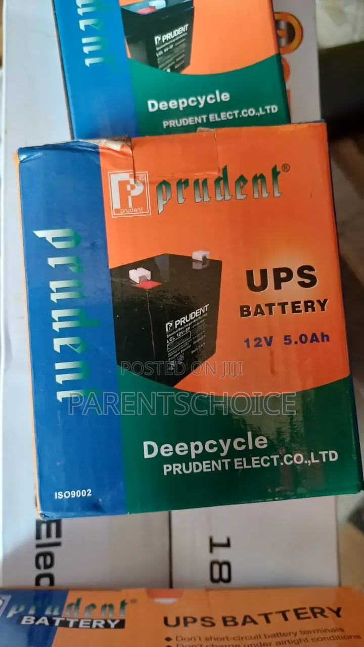 Prudent Rechargeable Batteries for Fans and Ups 12v 7.2a / 12v 5.0