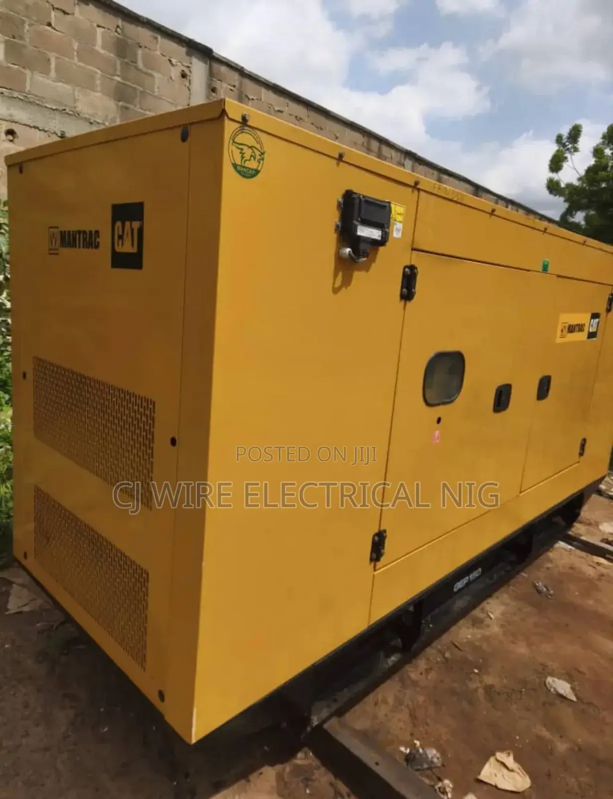 Mantrac Cat 150kva Generator