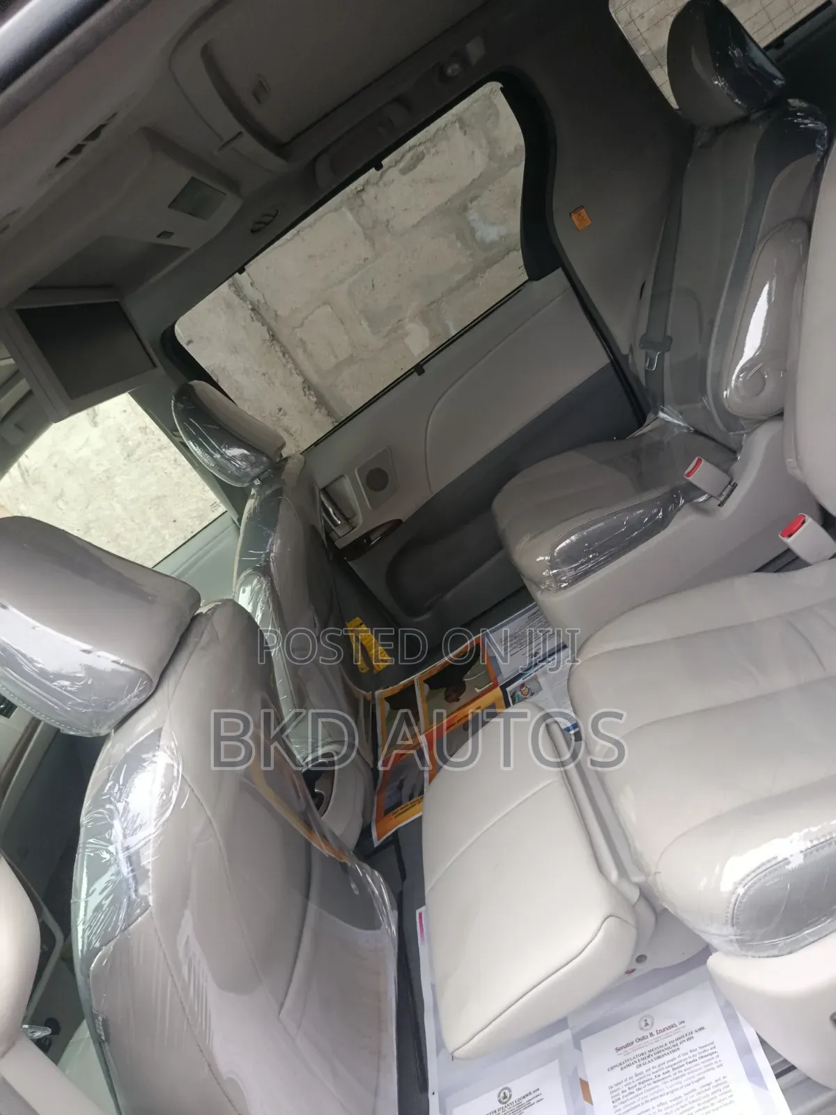 Toyota Sienna Limited 7 Passenger 2012 Gray