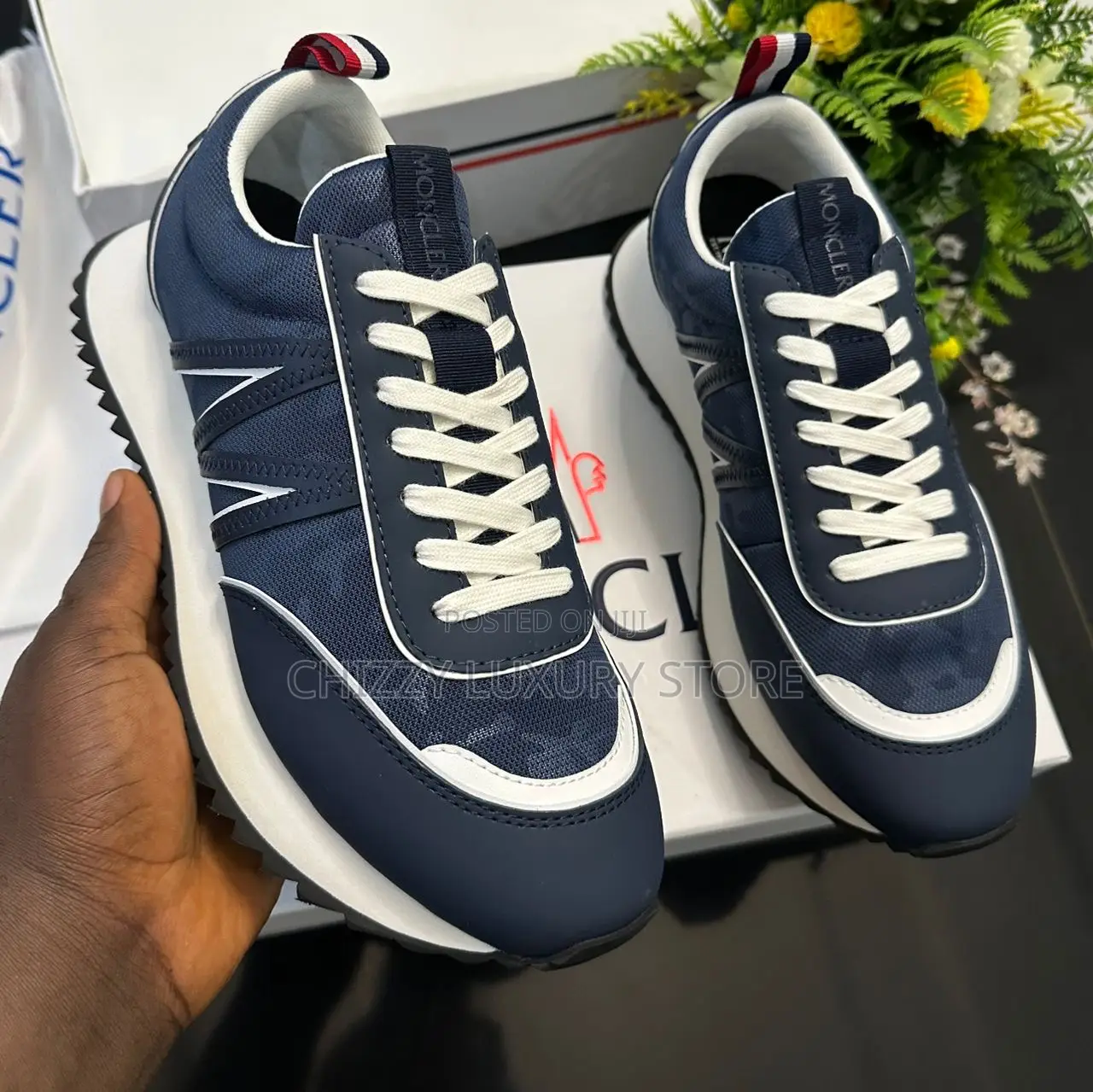 Moncler Quality Luxury Men Sneakers