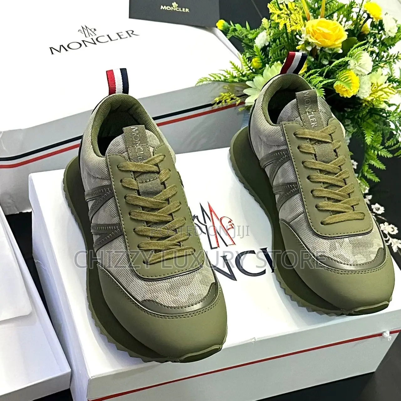 Moncler Quality Luxury Men Sneakers