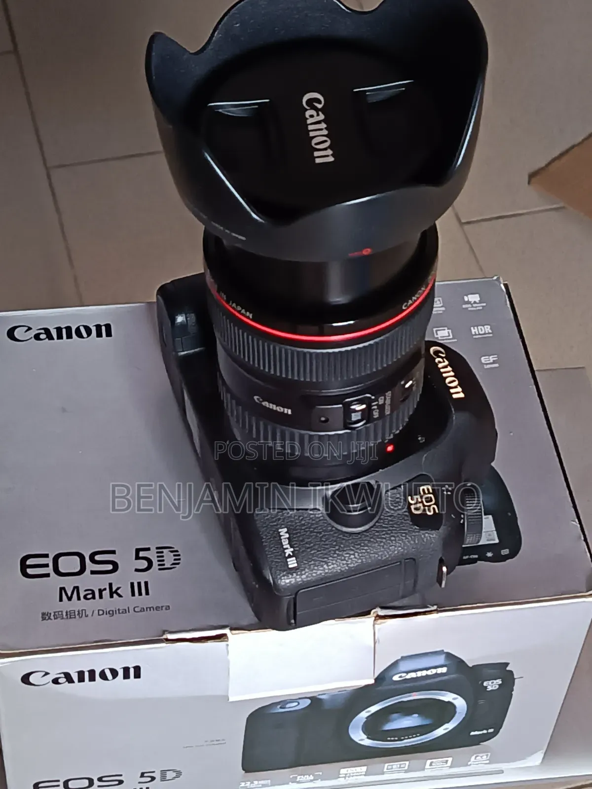 Canon 5d Mark 3 With 24-105mm Lens (Foreign Used)