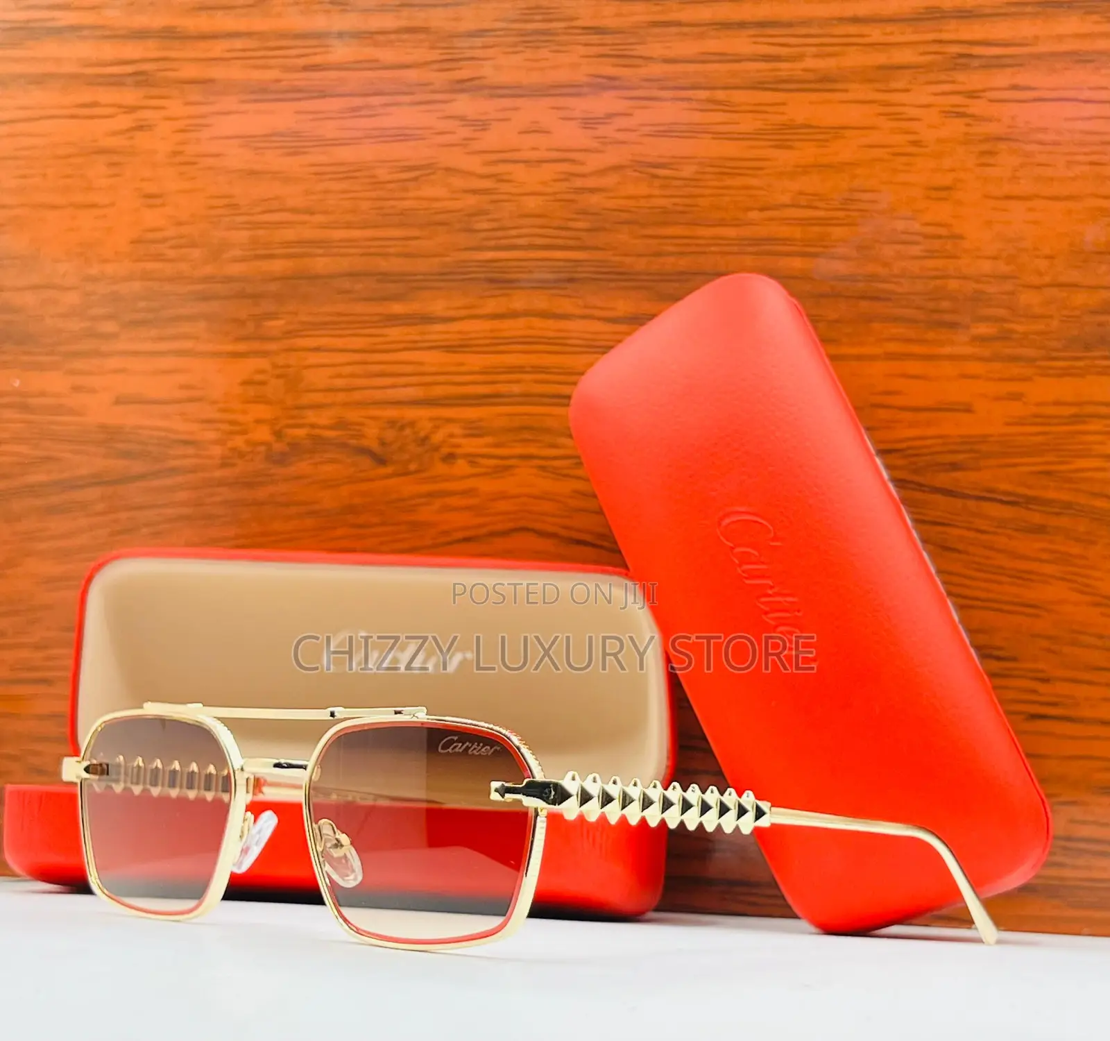 Cartier Quality Luxury Men Sunglasses