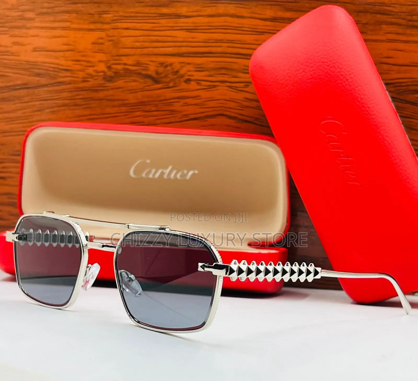 Cartier Quality Luxury Men Sunglasses
