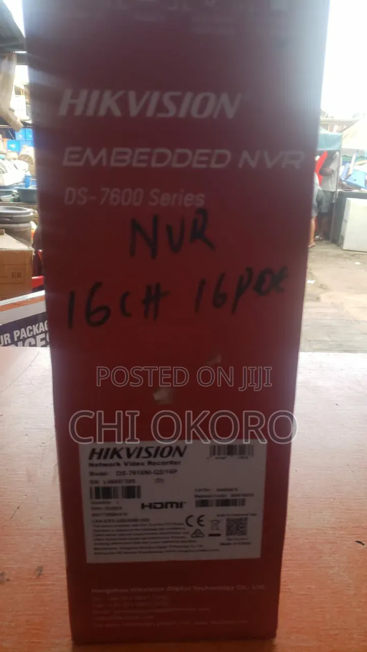 16 Channel Hikvision NVR