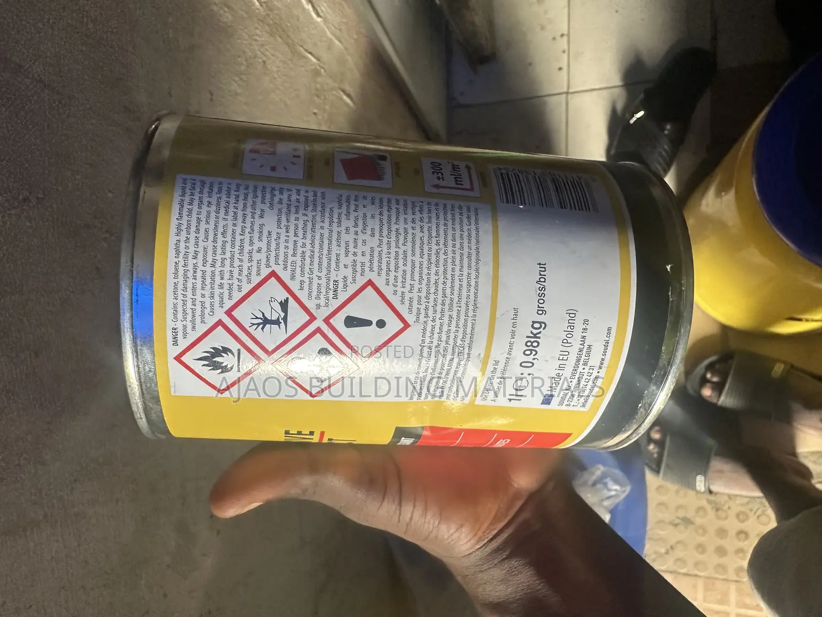 1l Contact Adhesive 0,98kg