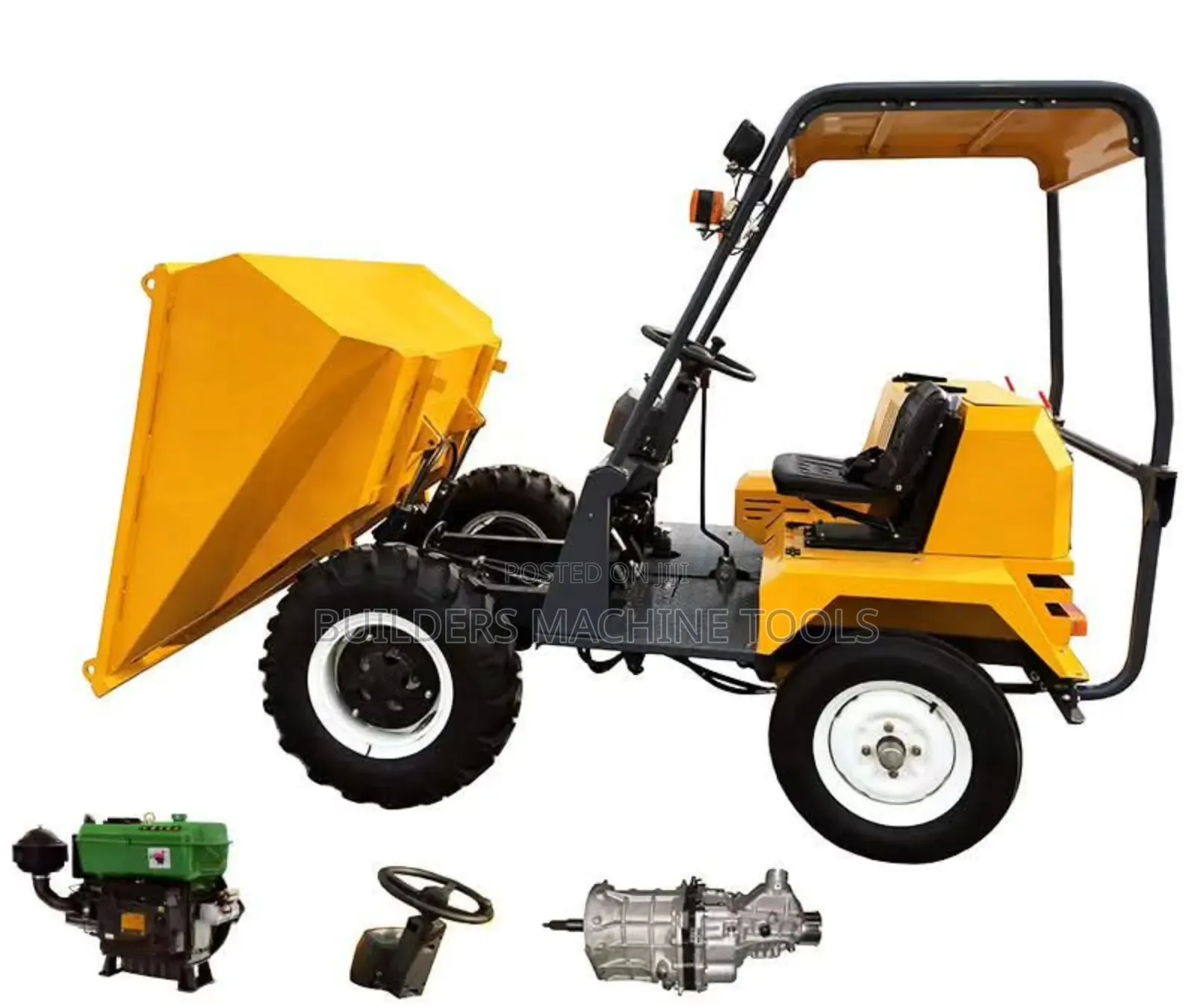 1.5tons Site Dumper